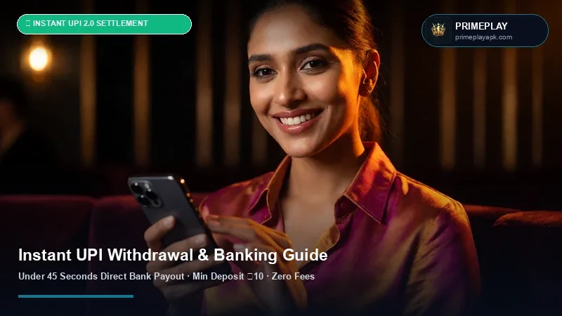 Primeplay Instant UPI Withdrawal & ₹50 INR Deposit Tutorial